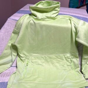Bright lime green sweatshirt